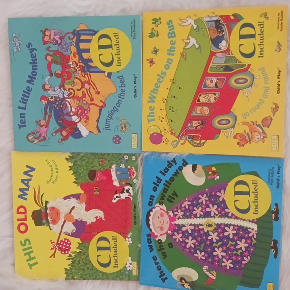 Classic Children's Books CD Included